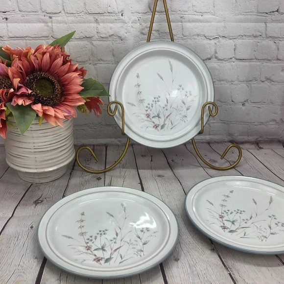 vintage Woodstock by NORITAKE set of 3 salad Plates - Picture 1 of 8